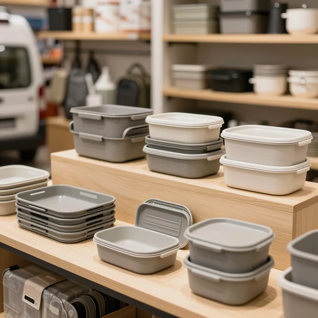 Foldable kitchen tools for compact storage