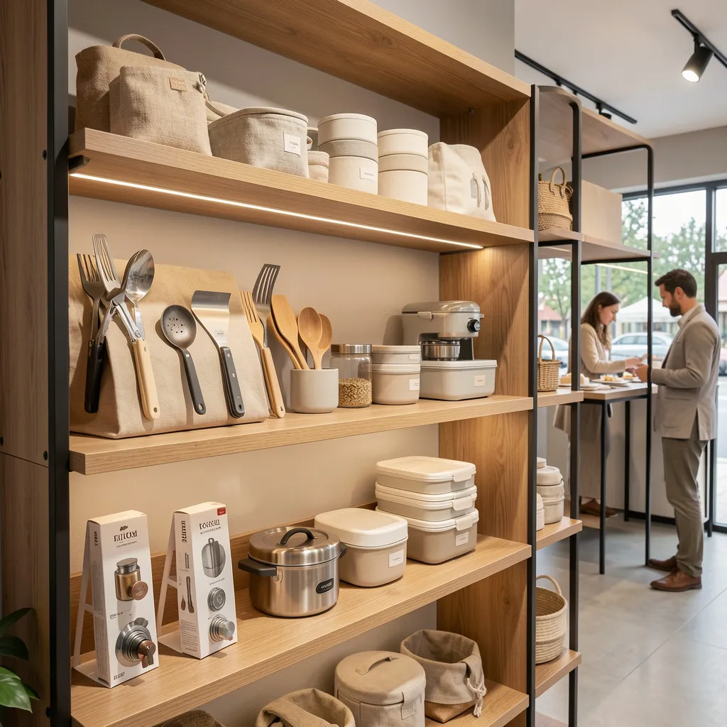 Magnetic storage solutions for small kitchens