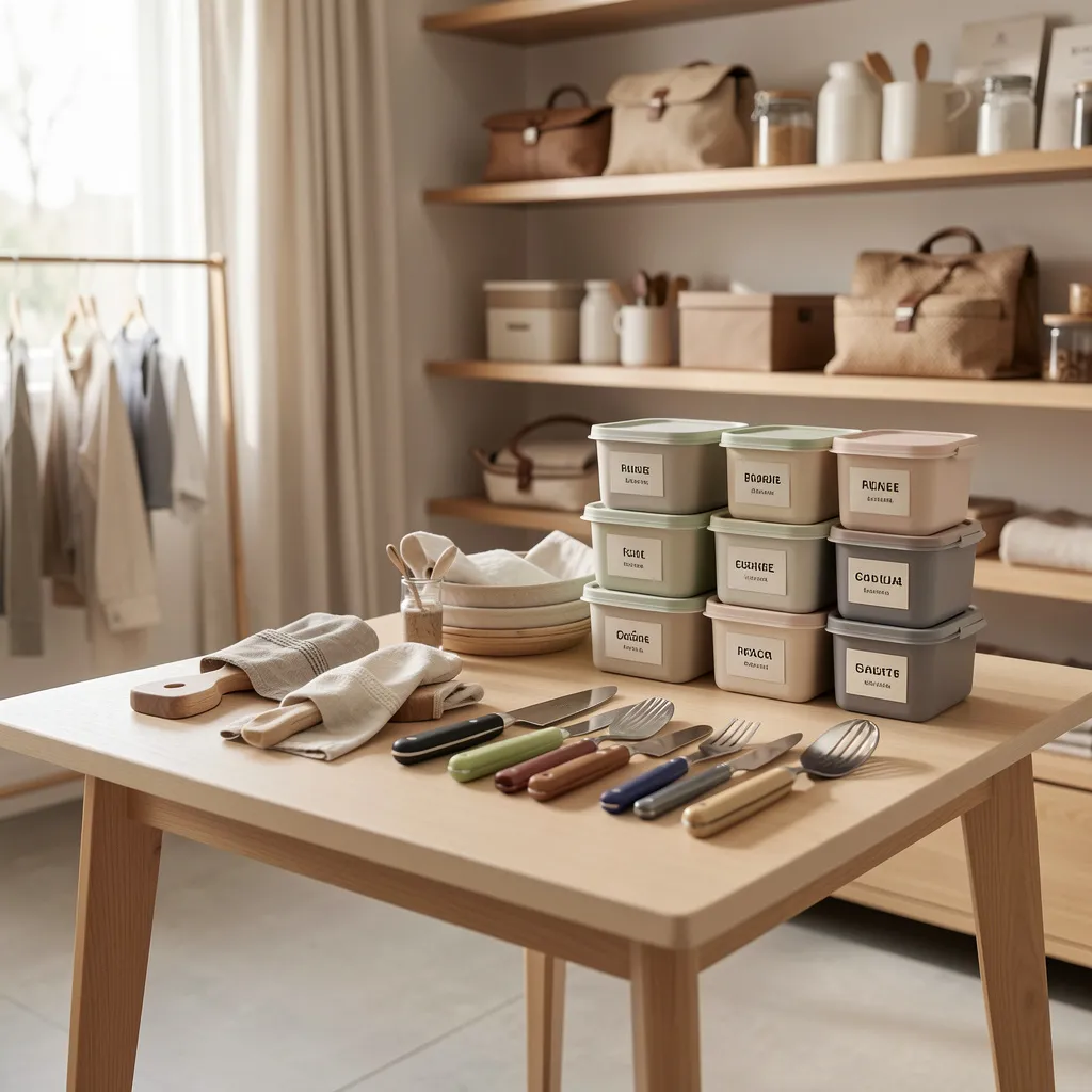 Magnetic spice rack for compact kitchens