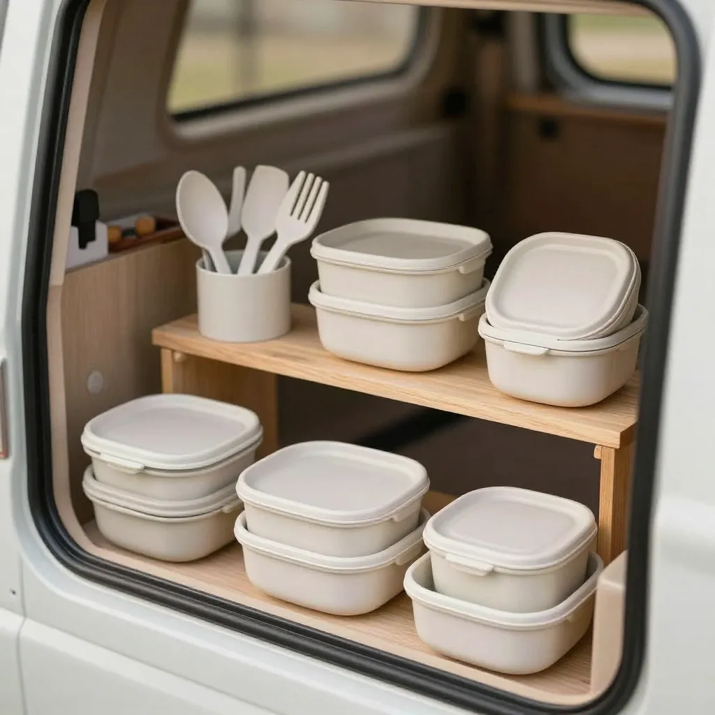 Stackable container set