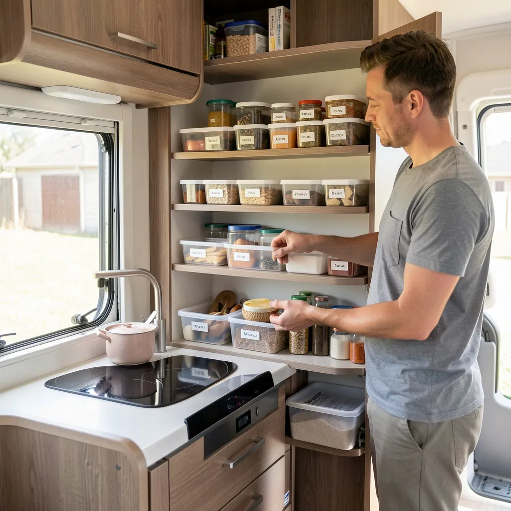 Measure the cabinet opening