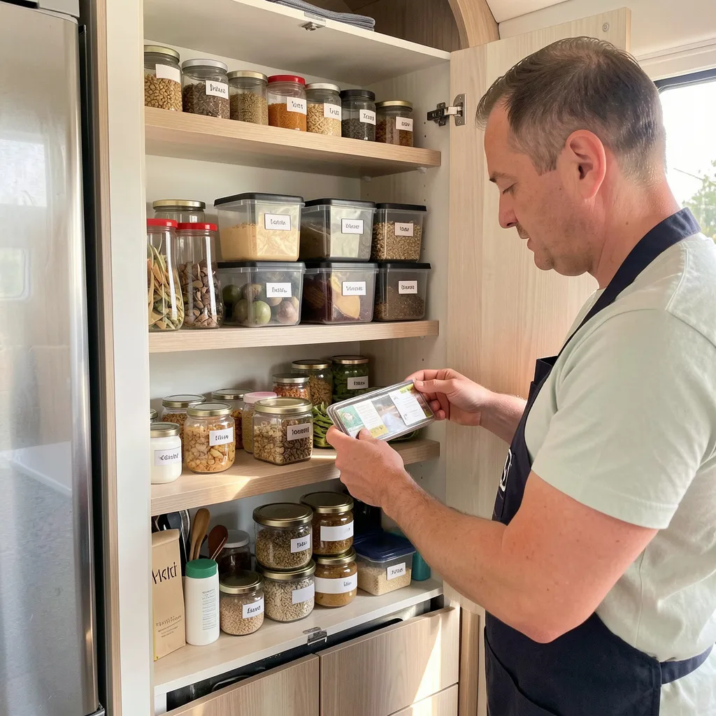 Magnetic spice rack product shot