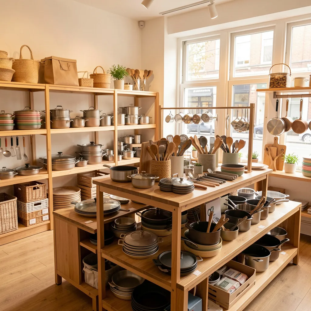 Cabinet interior with dividers