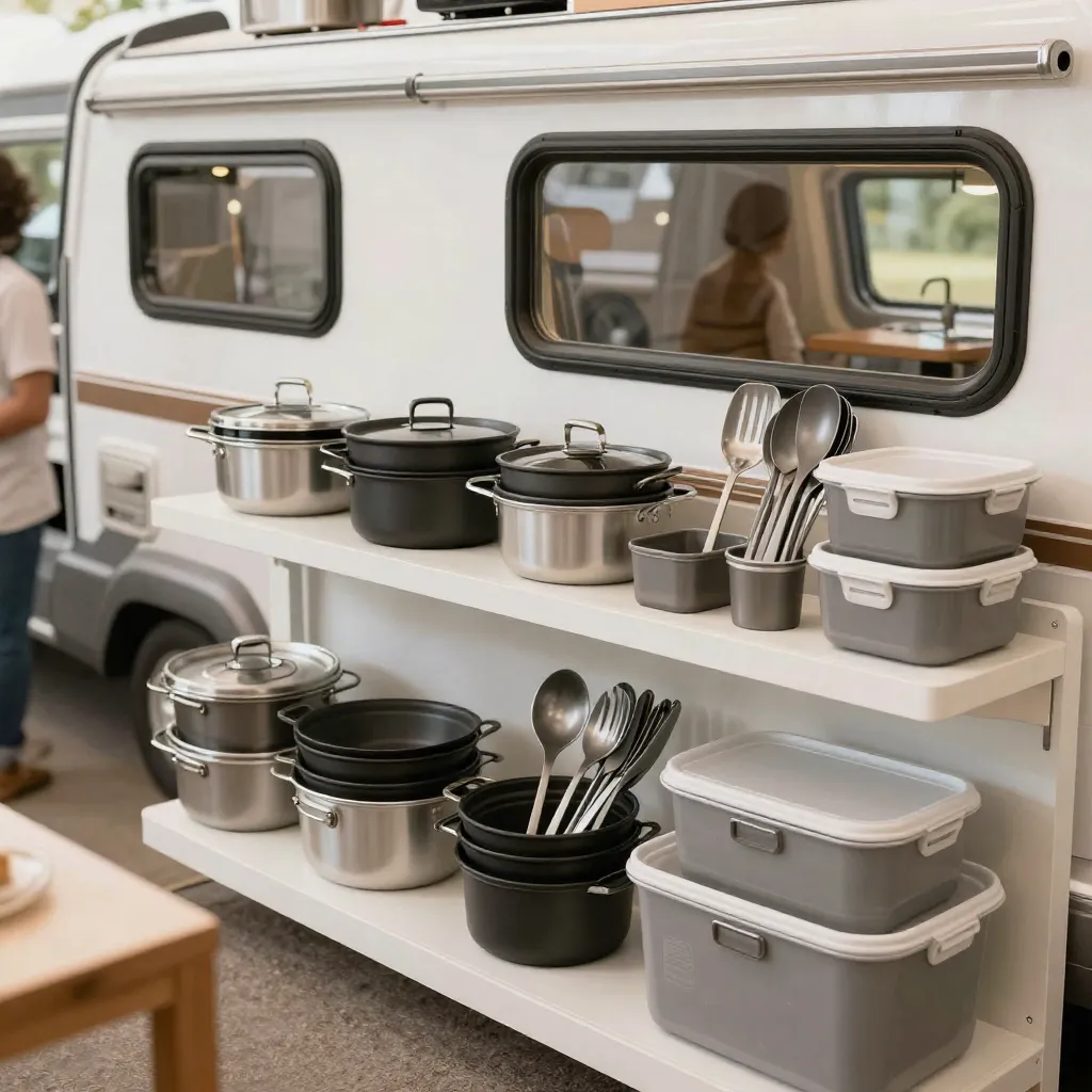 Runner mechanism close-up