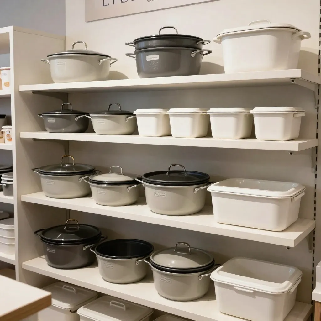 Storage and cookware range