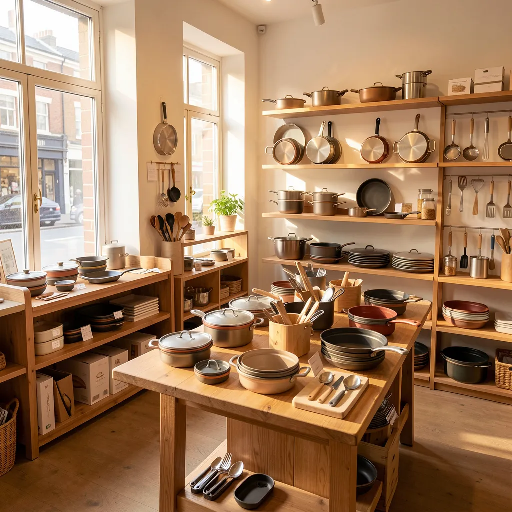 Caravan kitchen setup